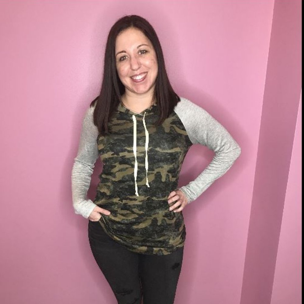 HIDDEN BEAUTY CAMO hoodie